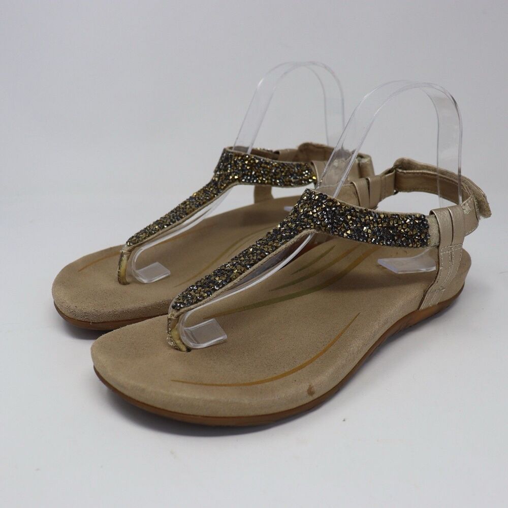 Aetrex Women's Marni Orthopedic Adjustable Slingback Sandal Arch Support 8.5